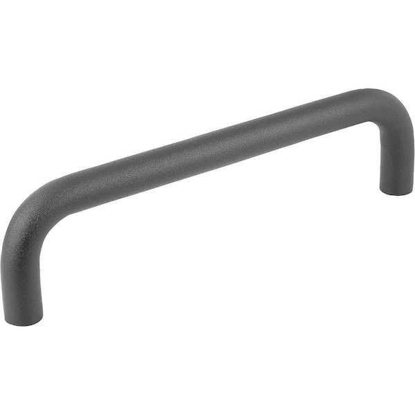 Kipp Pull Handle L=220, Form:B Steel, Black Powder, A=200, D=M08 K0230.200084 - main